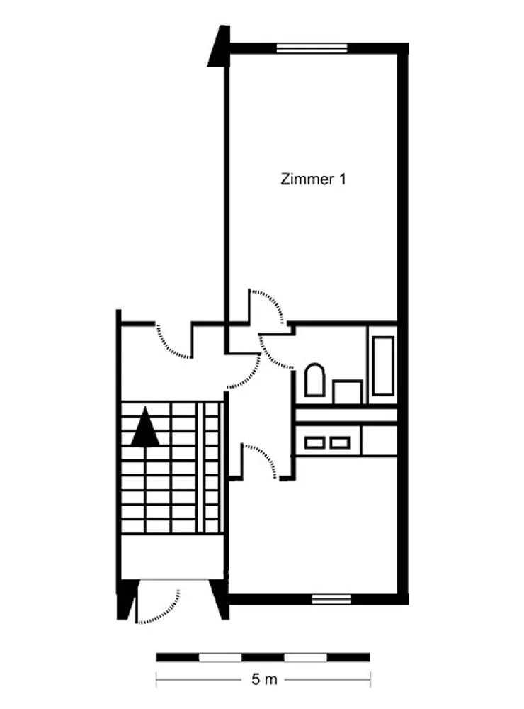 1 room apartment with 39 m² in Berlin – Photo 3