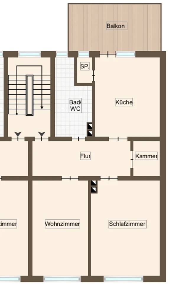2 Zimmer Wohnung mit 75 m² in Frankenthal (Pfalz) – Bild 5