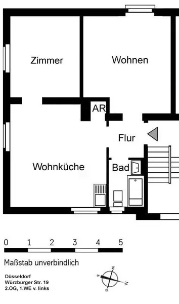 2 Zimmer Wohnung mit 51 m² in Düsseldorf – Bild 9