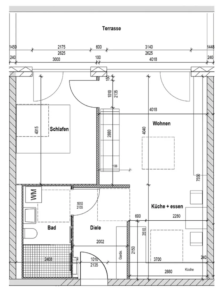 2 Zimmer Wohnung mit 59 m² in Würzburg – Bild 2