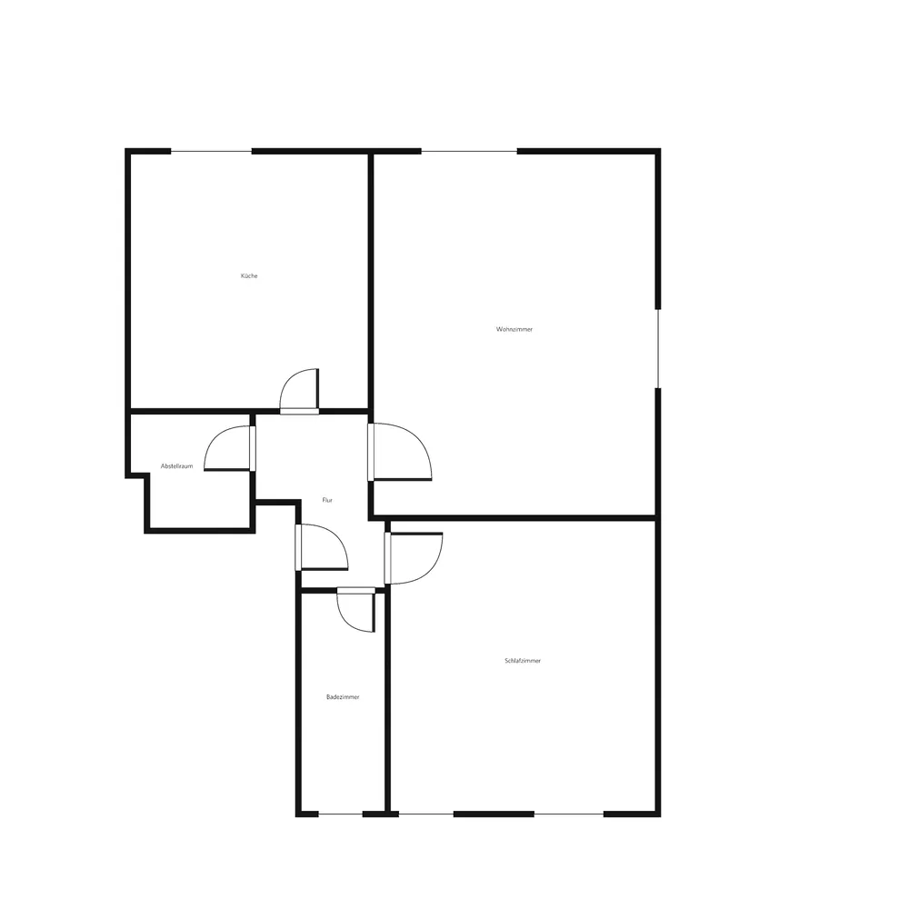 2 room apartment with 56 m² in Brunswick – Photo 6