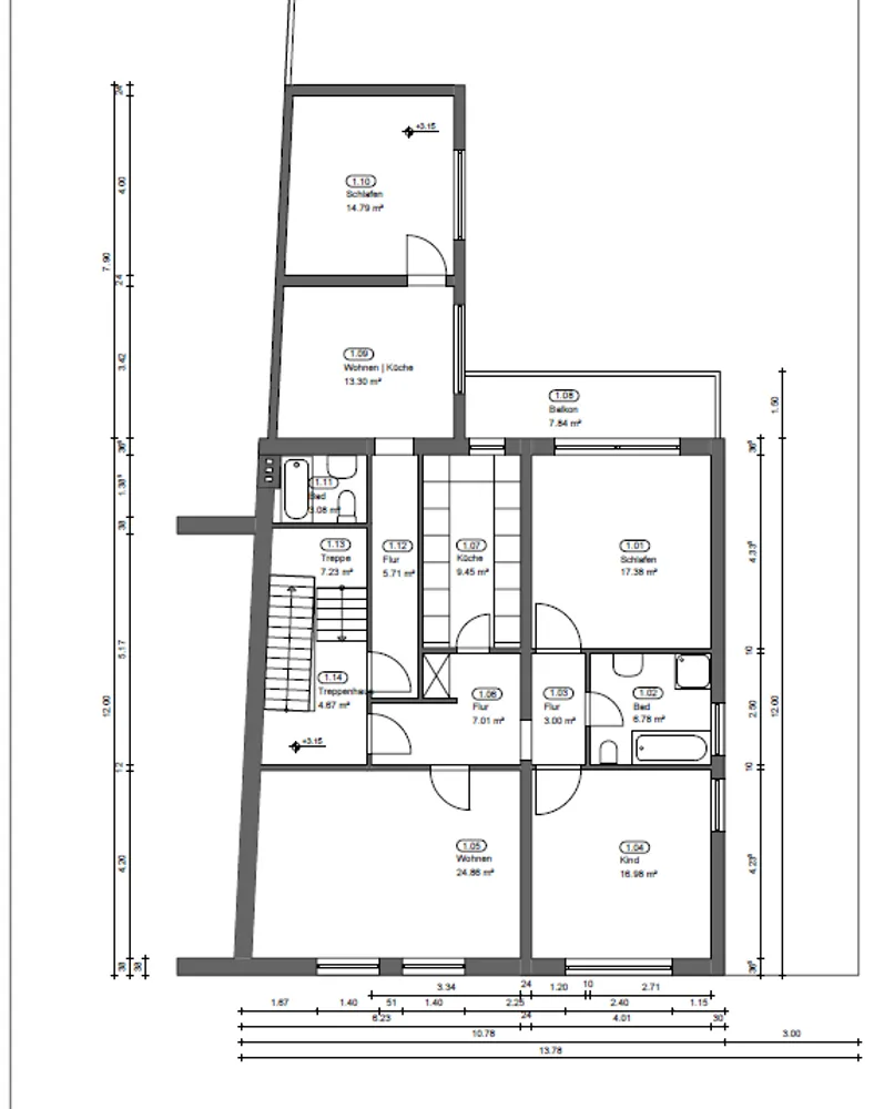 5 Zimmer Wohnung mit 127 m² in Duisburg – Bild 9