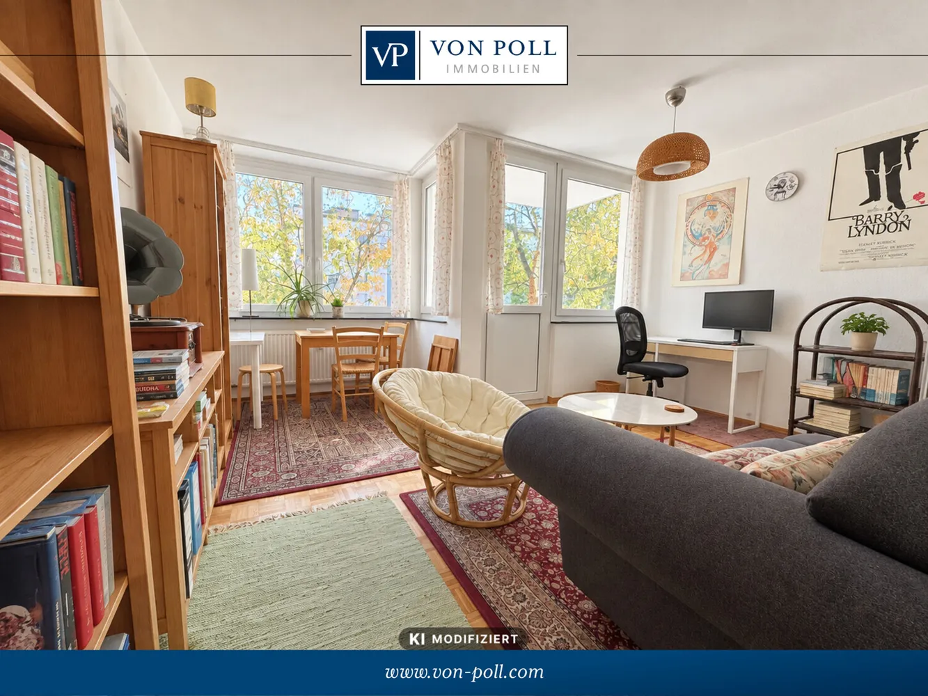 2 room apartment with 39 m² in Nuremberg – Photo 1