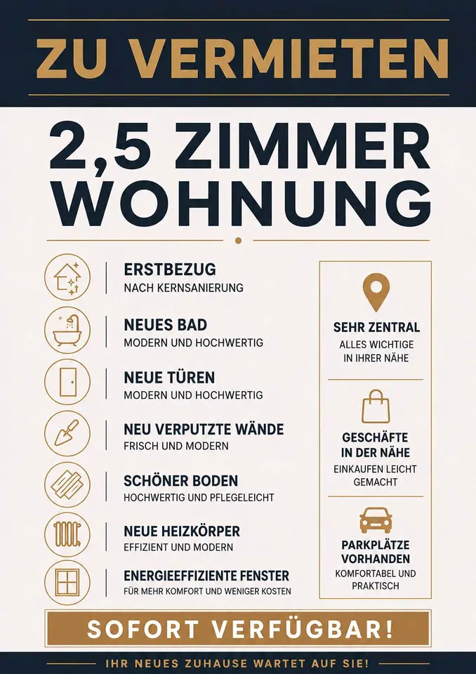 2 Zimmer Wohnung mit 60 m² in Offenburg – Bild 4