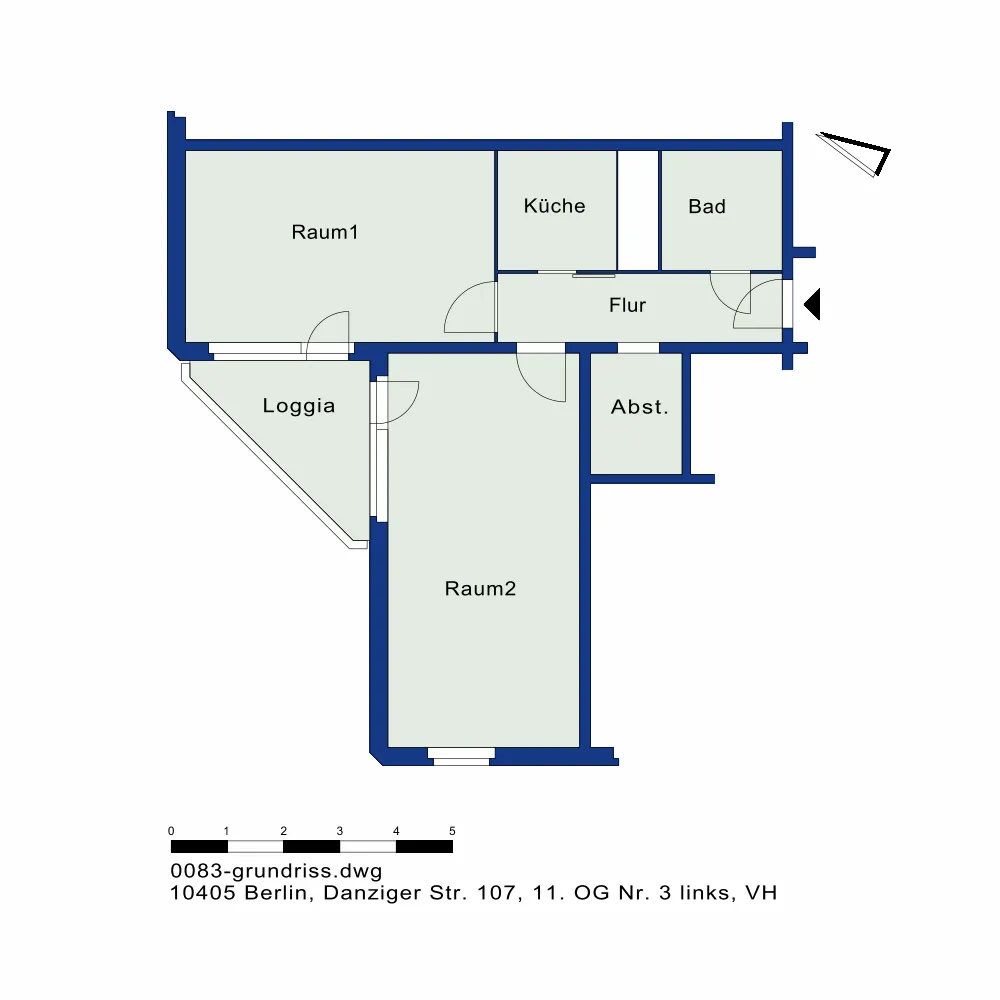 2 room apartment with 62 m² in Berlin – Photo 4
