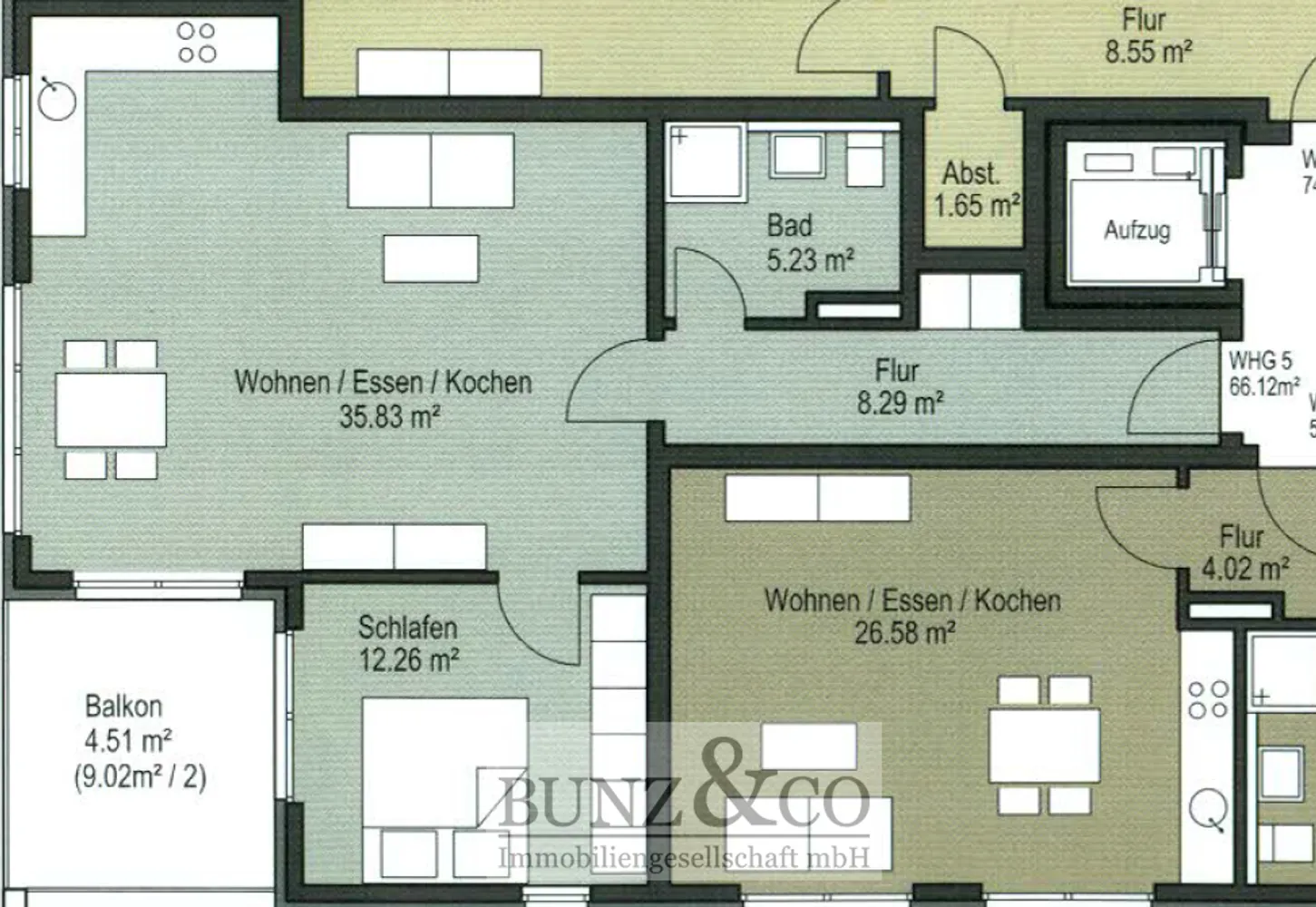 2 Zimmer Wohnung mit 66 m² in München – Bild 8
