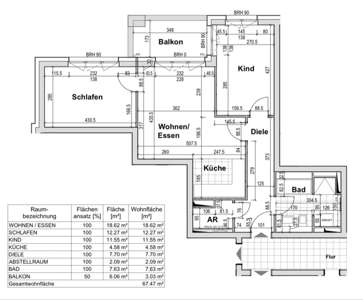 2 room apartment with 72 m² in Berlin – Photo 6