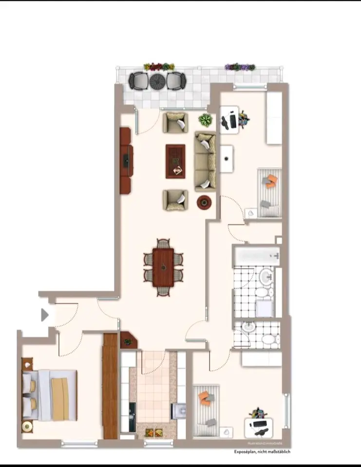 4 Zimmer Wohnung mit 94 m² in Hilden – Bild 5
