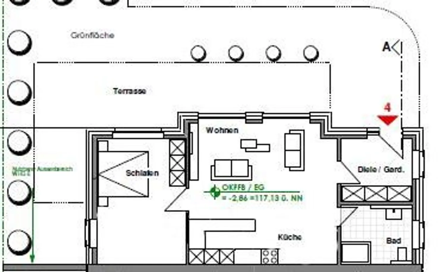 2 Zimmer Wohnung mit 71 m² in Bielefeld – Bild 3