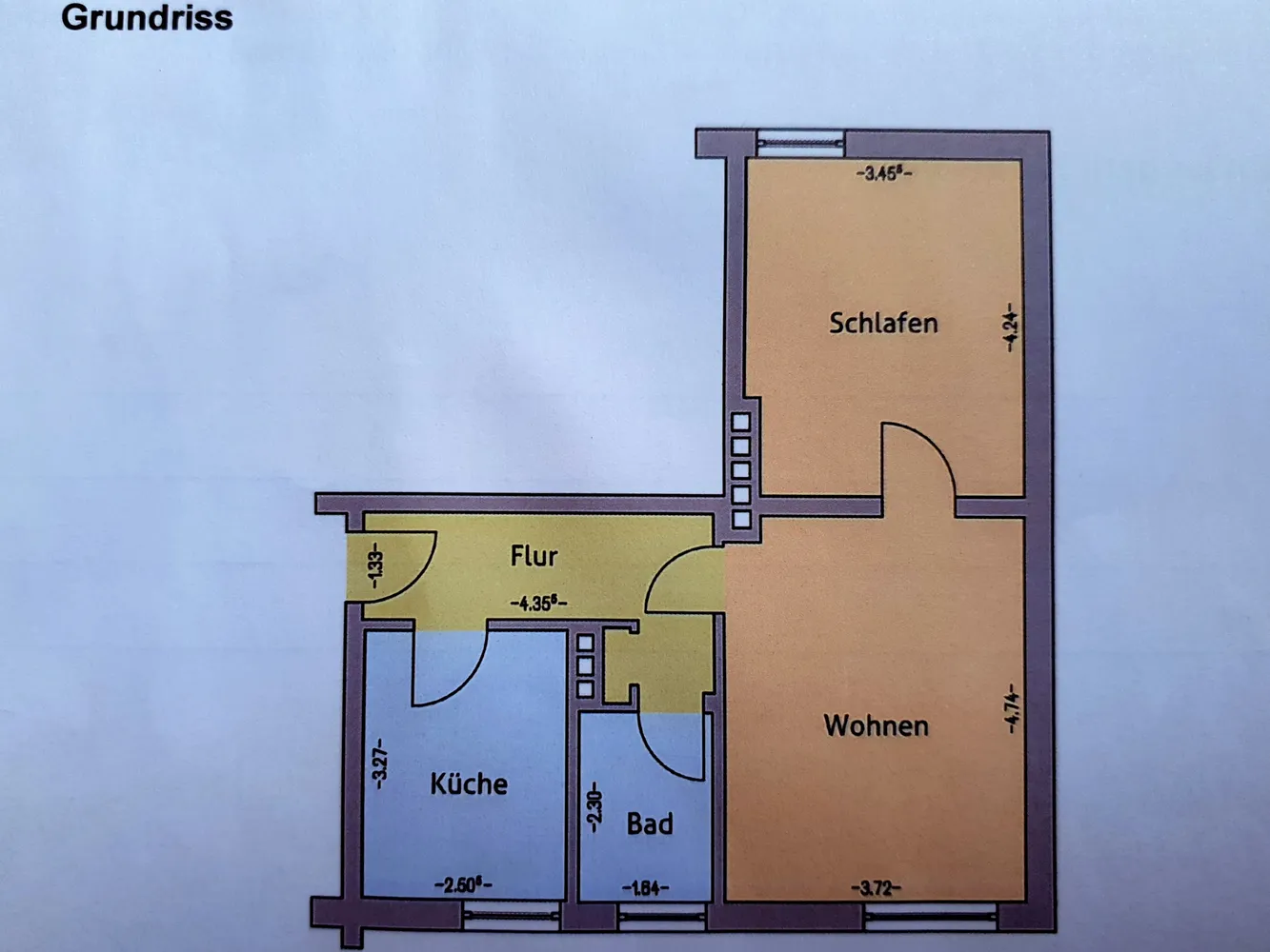 2 Zimmer Wohnung mit 51 m² in Rostock – Bild 2