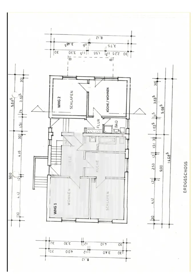 2 Zimmer Wohnung mit 29 m² in Minden – Bild 4