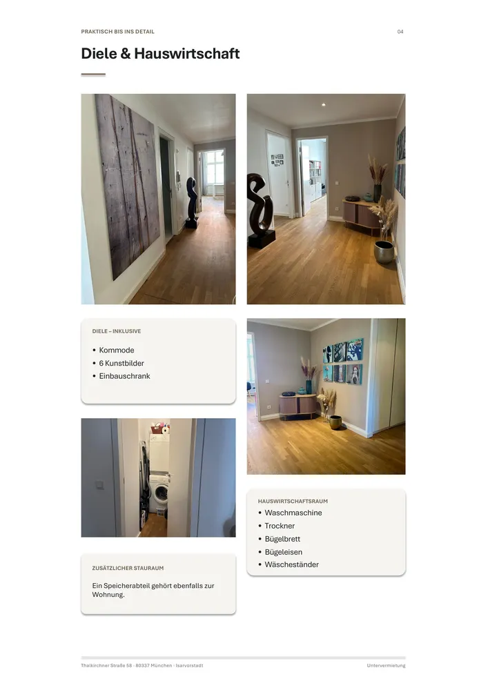 3 Zimmer Wohnung mit 127 m² in München – Bild 4