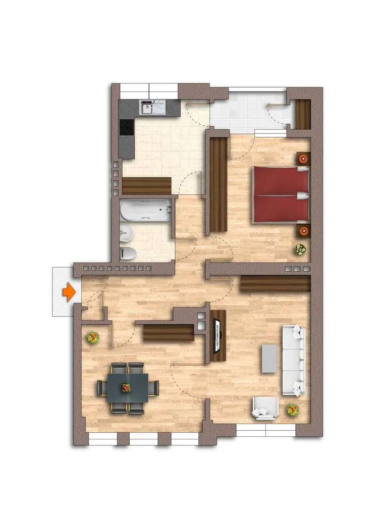 3 Zimmer Wohnung mit 75 m² in Duisburg – Bild 10
