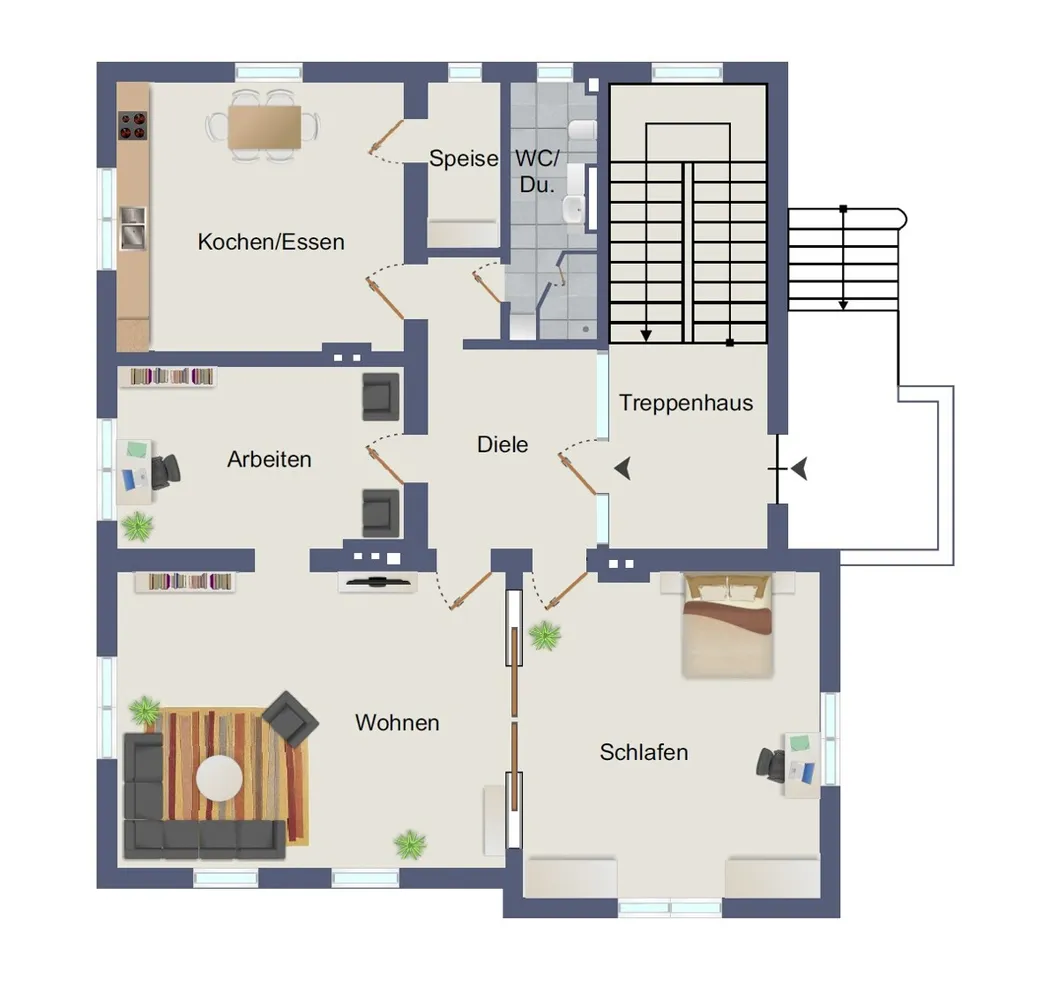3 Zimmer Wohnung mit 131 m² in Fulda – Bild 11