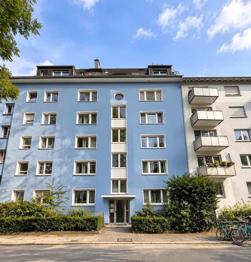 2 room apartment with 59 m² in Frankfurt am Main – Photo 2