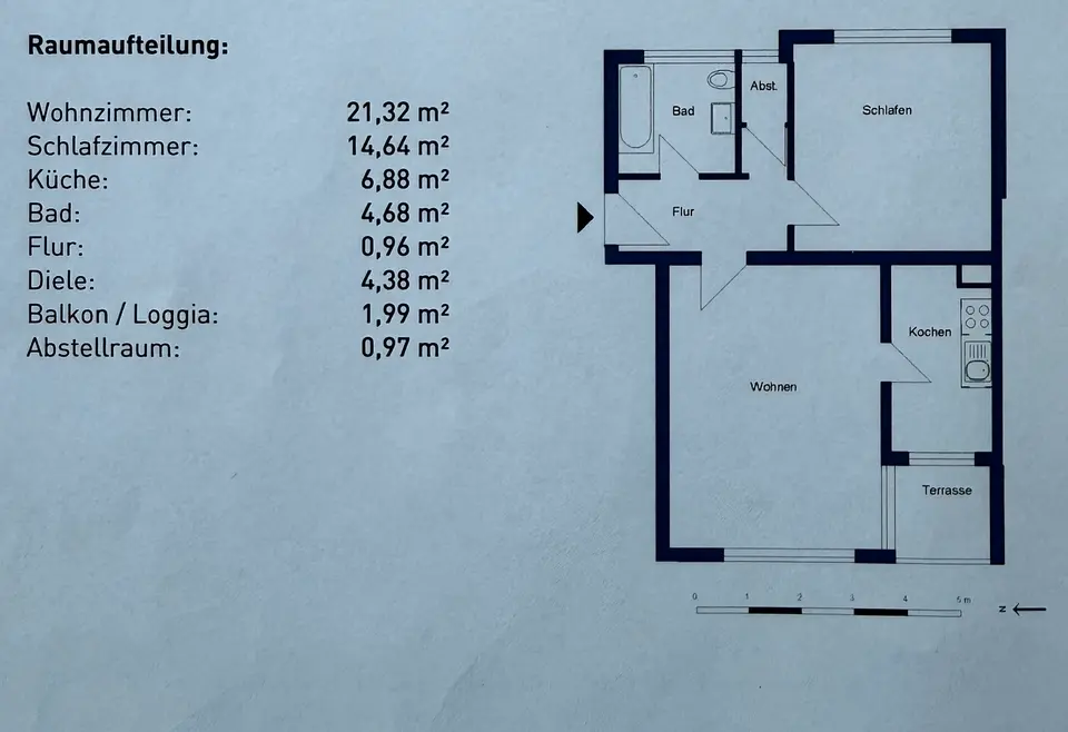 2 Zimmer Wohnung mit 56 m² in Wolfsburg – Bild 8
