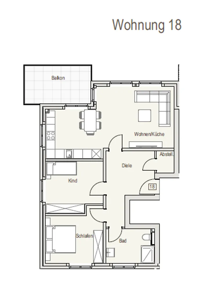 3 Zimmer Wohnung mit 85 m² in Offenbach am Main – Bild 3