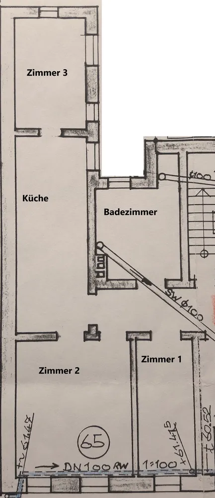 3 Zimmer Wohnung mit 73 m² in Hannover – Bild 2
