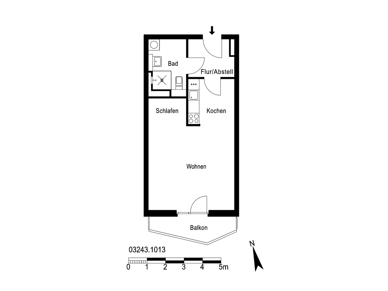 1 Zimmer Wohnung mit 43 m² in Berlin – Bild 11