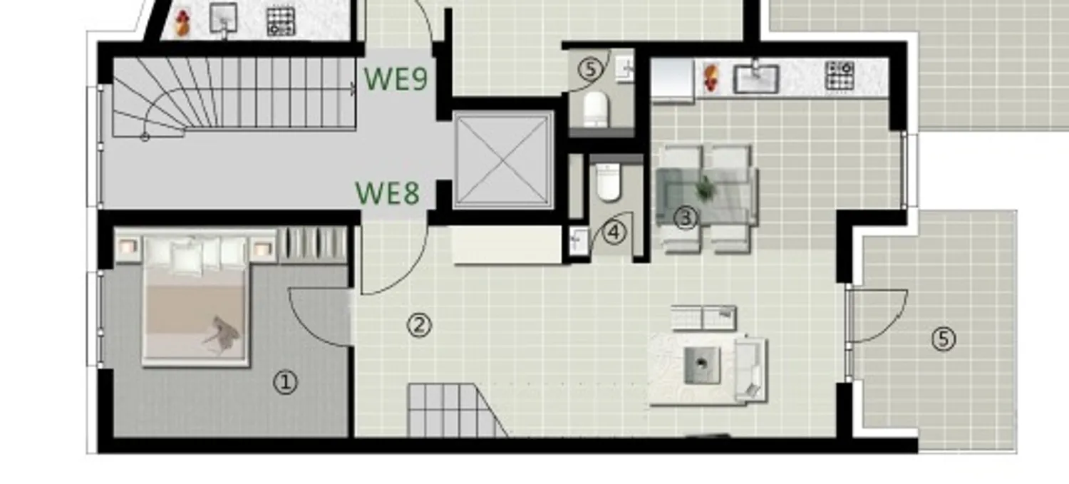 3 room apartment with 75 m² in Düsseldorf – Photo 4