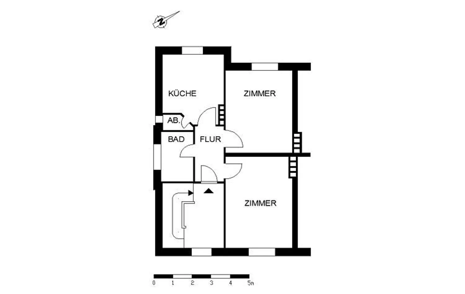 2 Zimmer Wohnung mit 61 m² in Bremen – Bild 2
