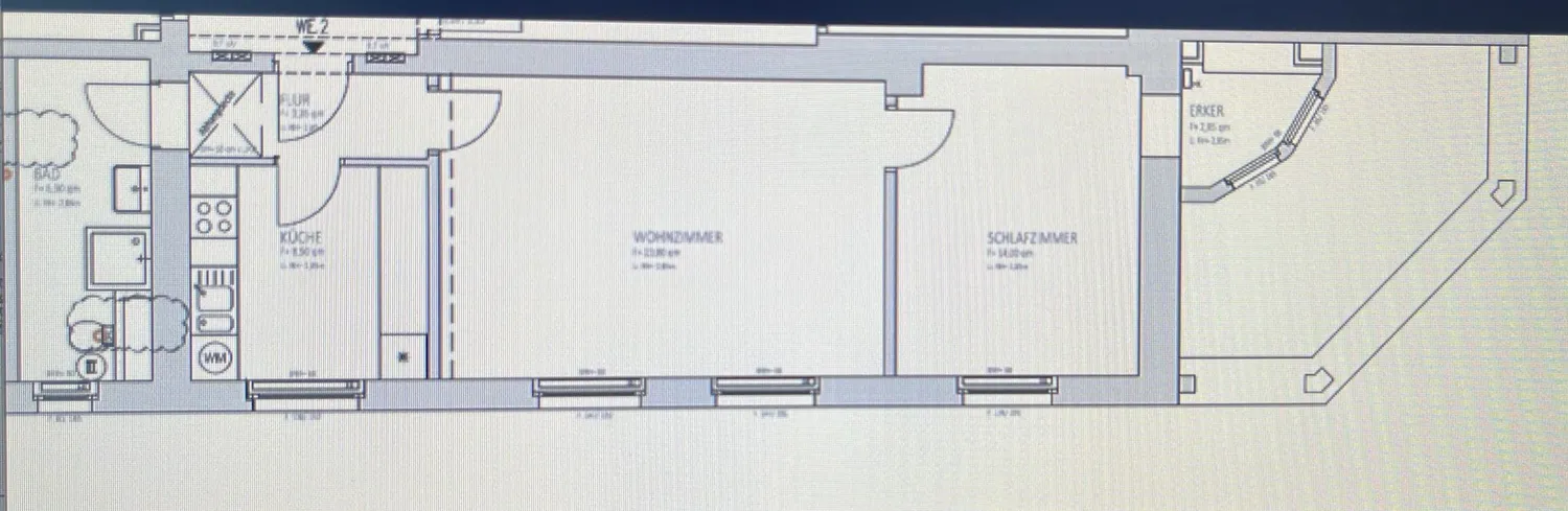 2 Zimmer Wohnung mit 63 m² in Köln – Bild 1
