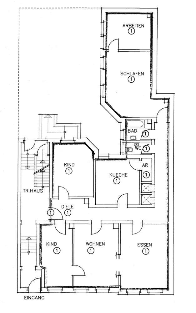 6 Zimmer Wohnung mit 160 m² in Heidelberg – Bild 3