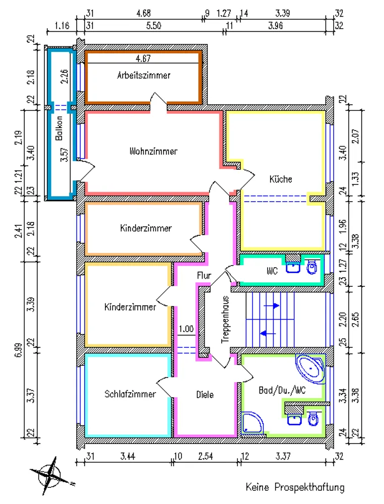 5 room apartment with 118 m² in Chemnitz – Photo 2