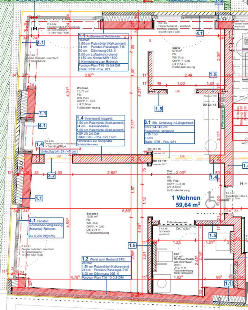 2 Zimmer Wohnung mit 60 m² in Bremen – Bild 9