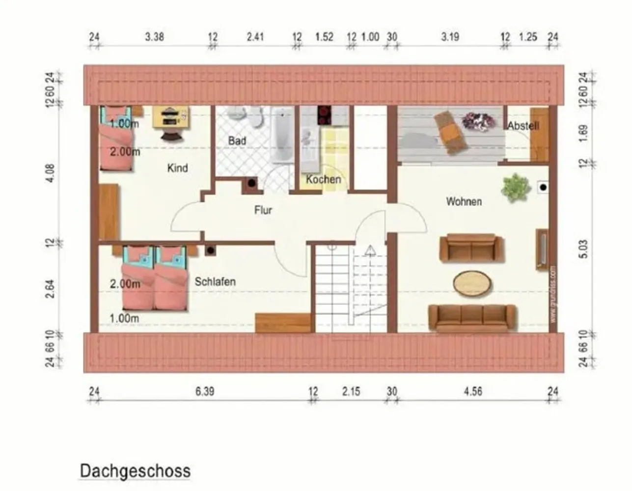 3 Zimmer Wohnung mit 72 m² in Rodgau – Bild 5