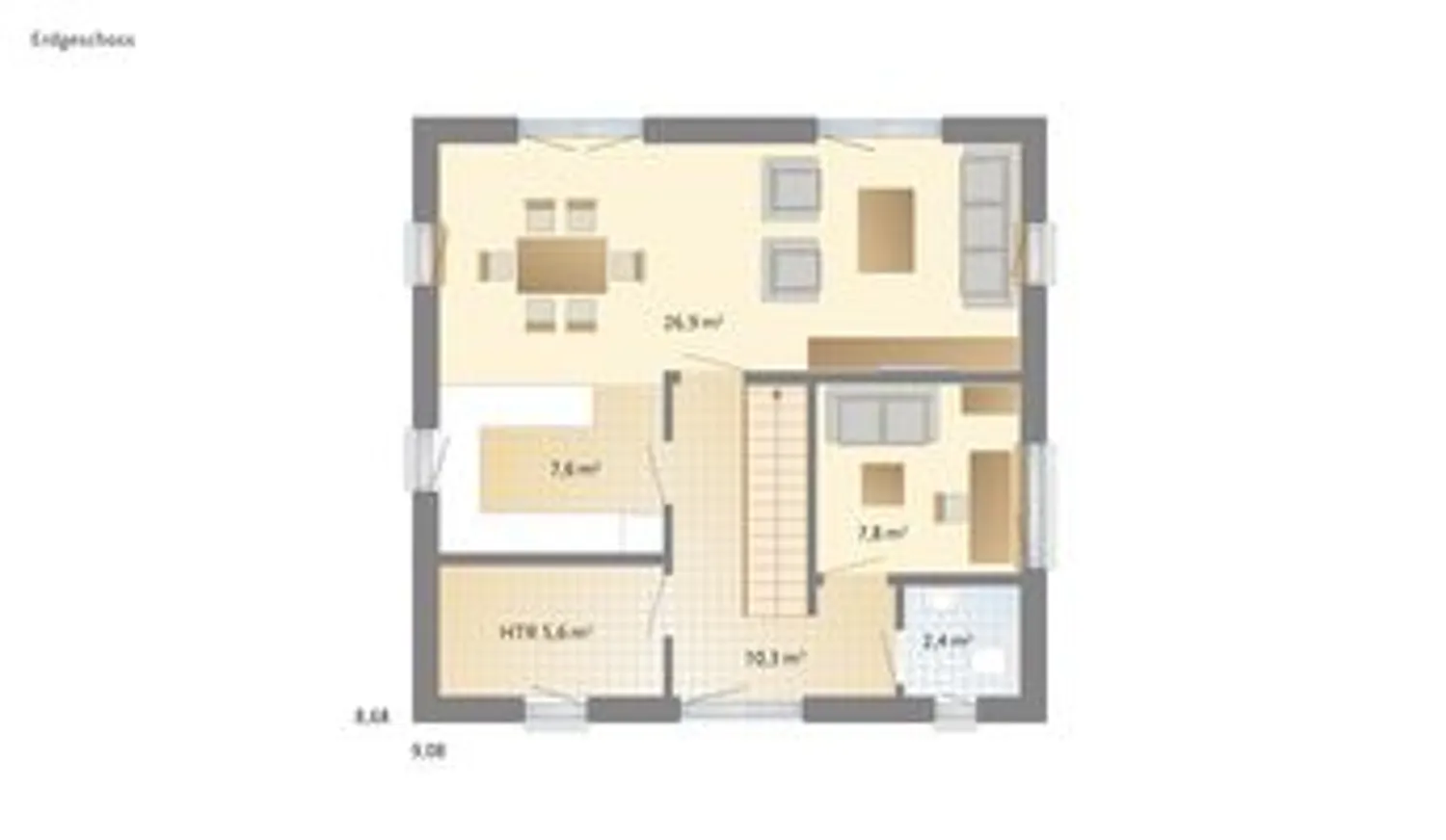 5 Zimmer Haus mit 117 m² in Aachen – Bild 3