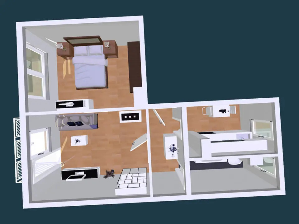 2 Zimmer Wohnung mit 49 m² in Zwickau – Bild 10