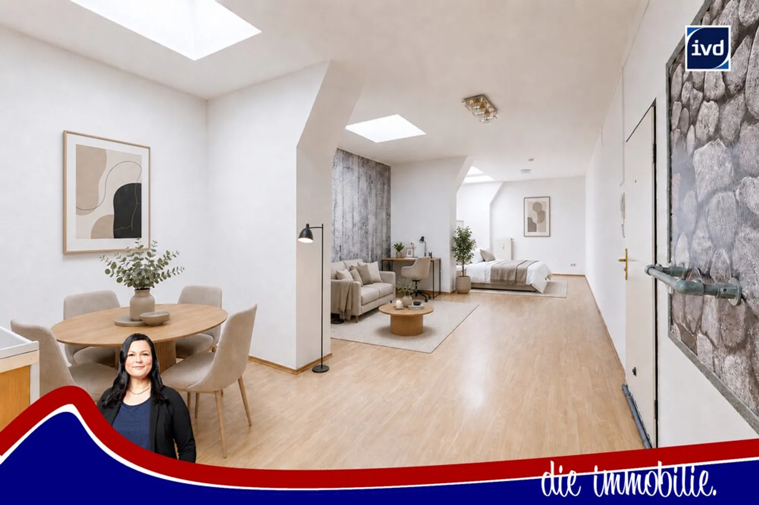 1 room apartment with 54 m² in Magdeburg – Photo 1