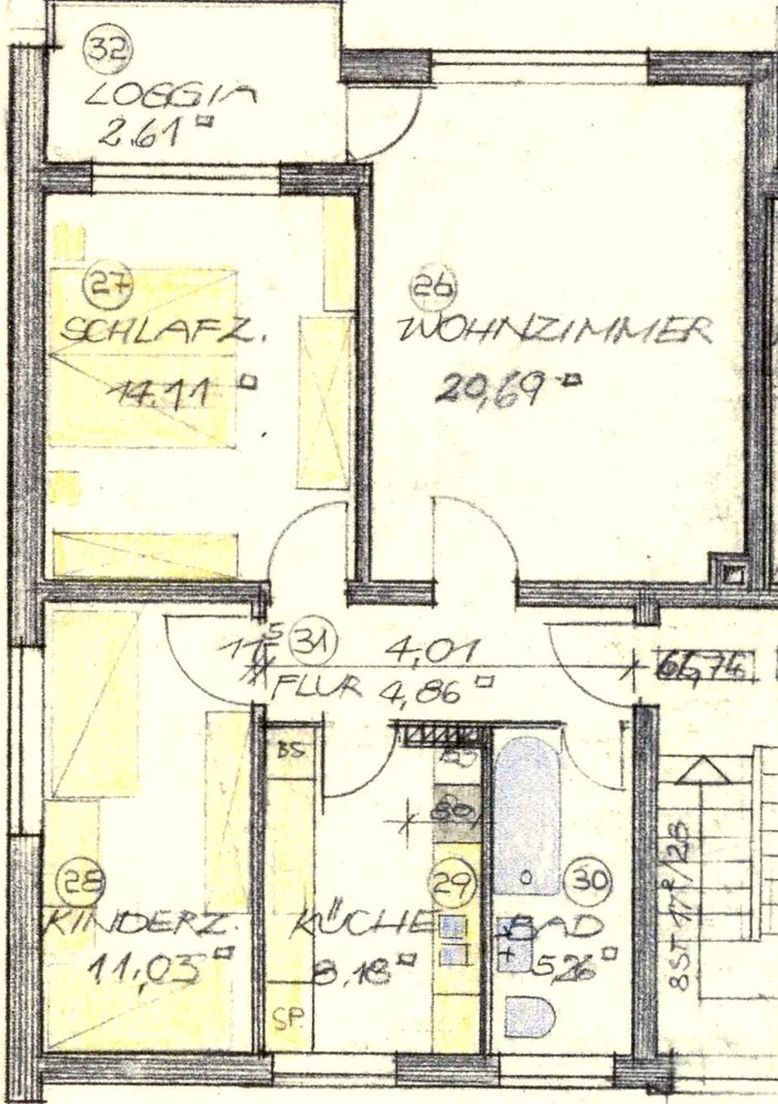 3 Zimmer Wohnung mit 67 m² in Schleswig – Bild 8