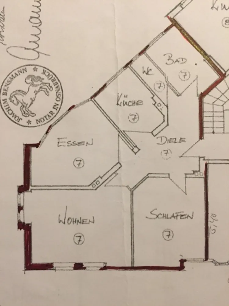 3 Zimmer Wohnung mit 95 m² in Osnabrück – Bild 1