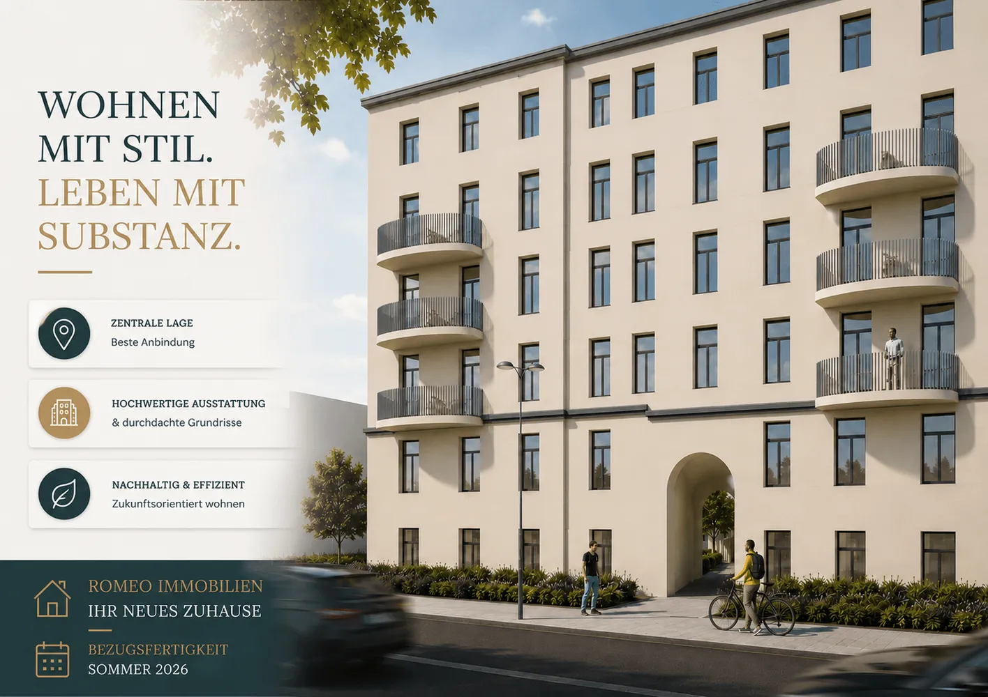 3 Zimmer Wohnung mit 66 m² in Halle (Saale) – Bild 1