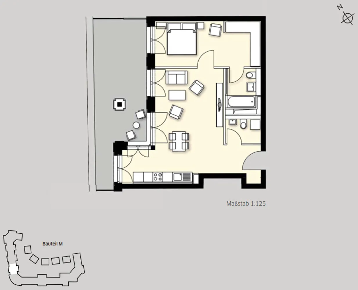 2 Zimmer Wohnung mit 73 m² in Stuttgart – Bild 6