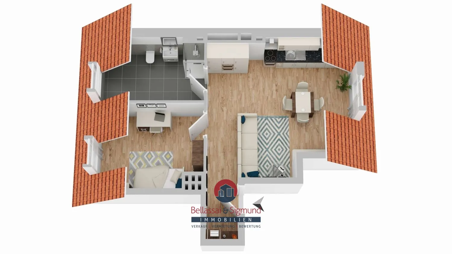 2 Zimmer Wohnung mit 46 m² in Krefeld – Bild 11