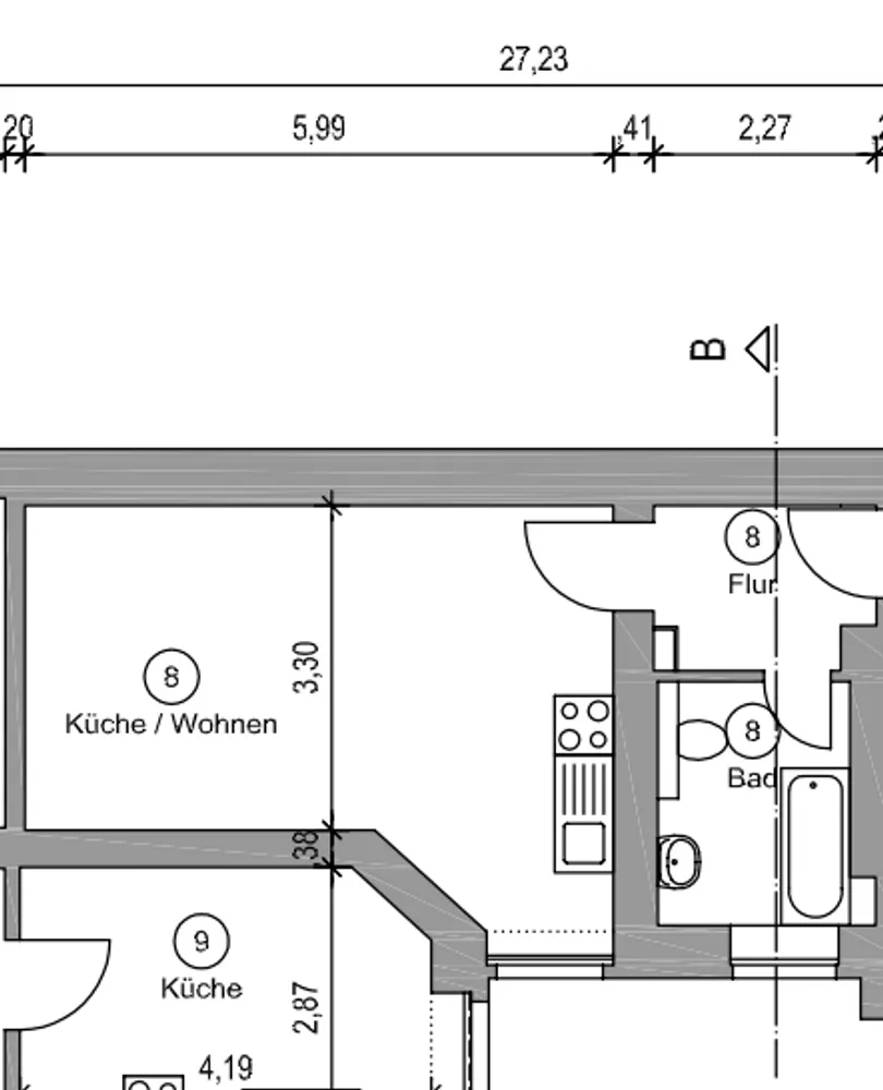 1 room apartment with 31 m² in Berlin – Photo 3