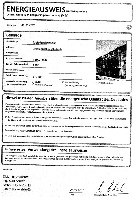 2 Zimmer Wohnung mit 61 m² in Annaberg-Buchholz – Bild 7