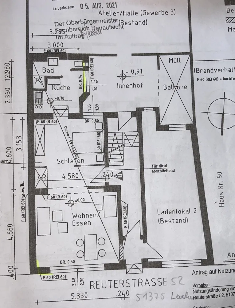 2 Zimmer Wohnung mit 58 m² in Leverkusen – Bild 4