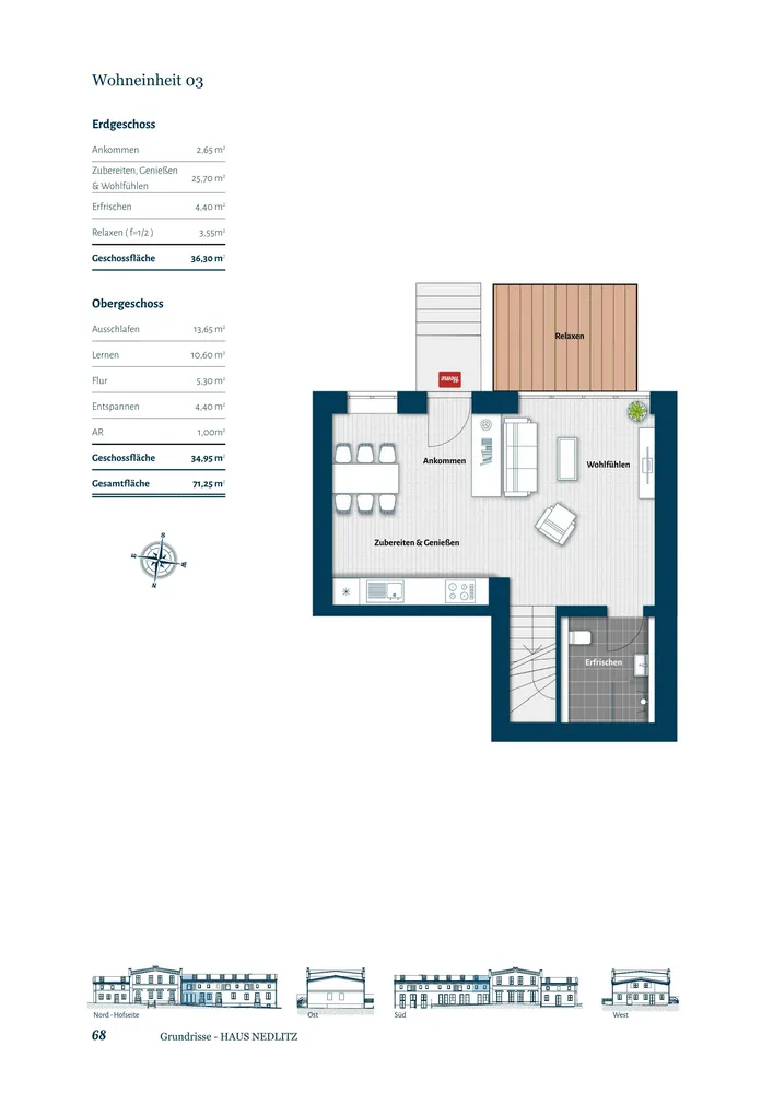 3 Zimmer Wohnung mit 71 m² in Potsdam – Bild 3