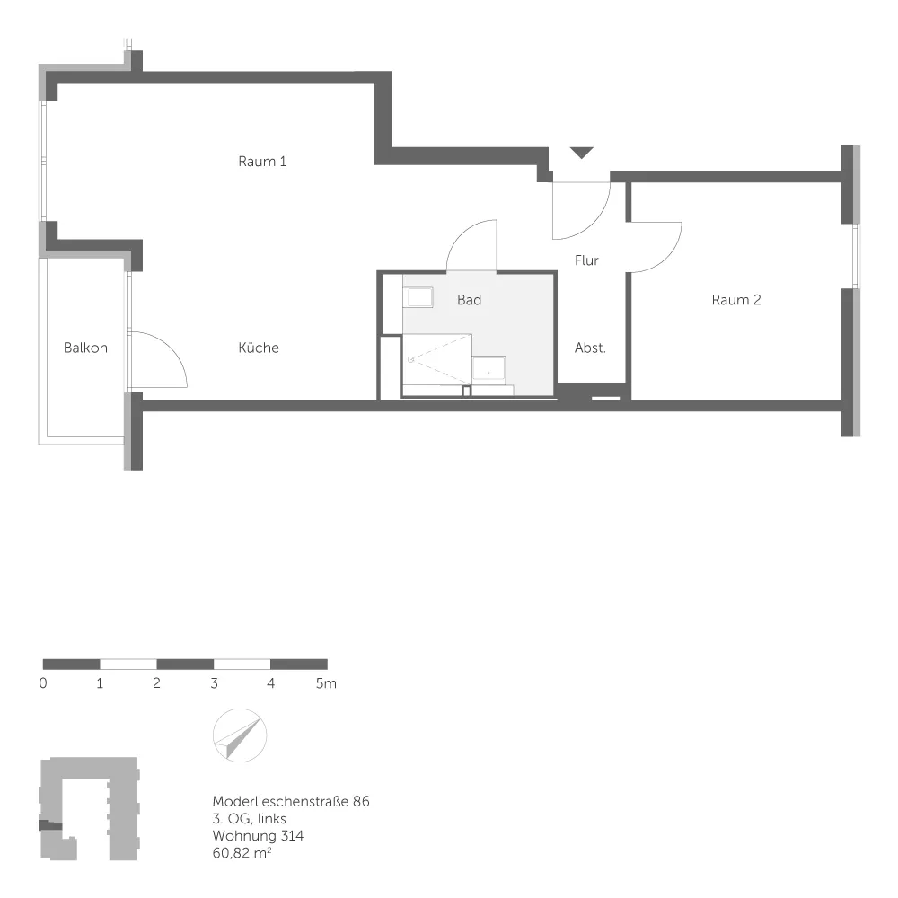 2 Zimmer Wohnung mit 61 m² in Berlin – Bild 8