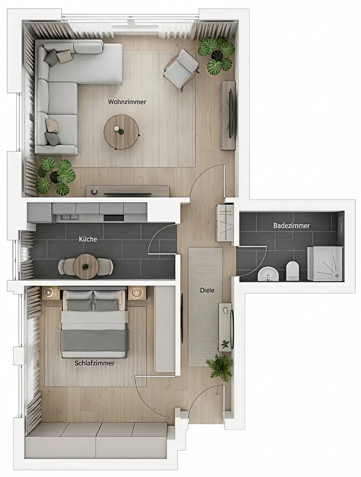 2 Zimmer Wohnung mit 52 m² in Gelsenkirchen – Bild 6