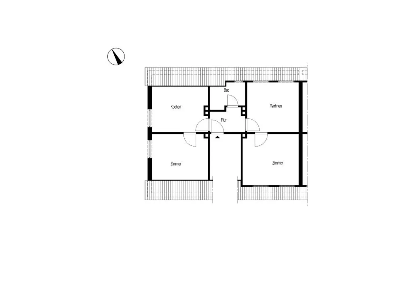 3 Zimmer Wohnung mit 62 m² in Lüdenscheid – Bild 2