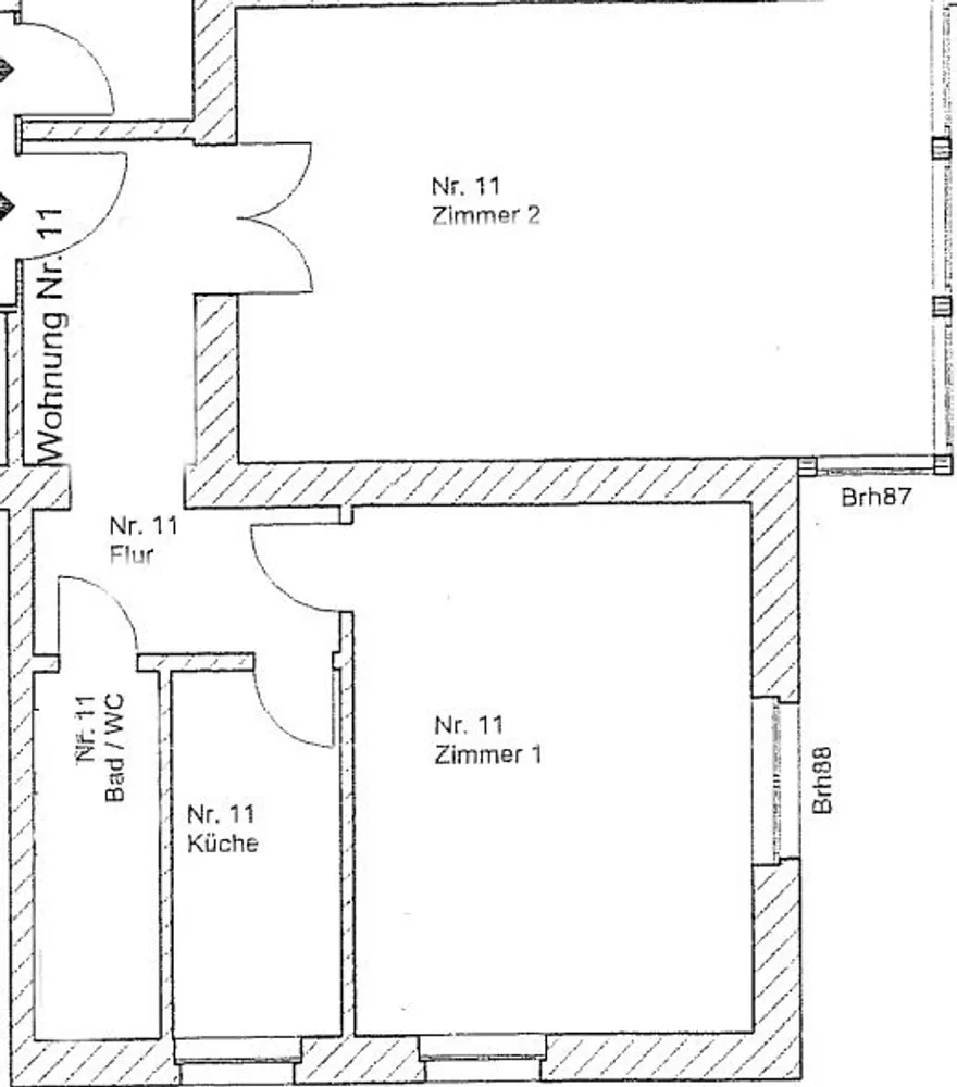2 Zimmer Wohnung mit 72 m² in Wiesbaden – Bild 2