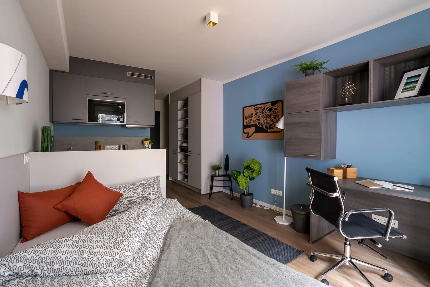 1 Zimmer Wohnung mit 21 m² in Hamburg – Bild 1
