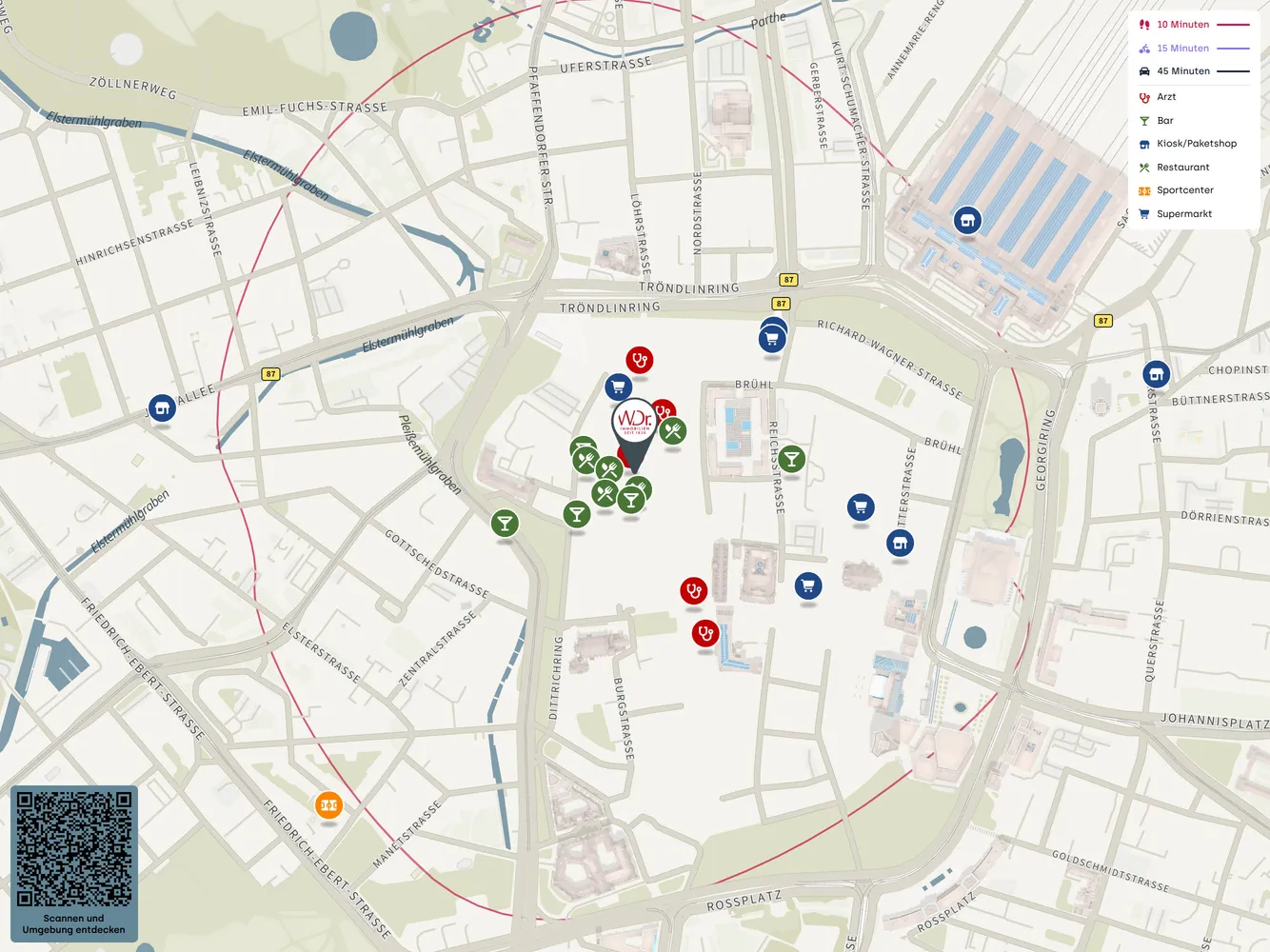5 Zimmer Wohnung mit 181 m² in Leipzig – Bild 2