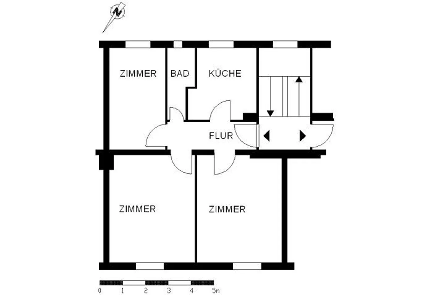 3 Zimmer Wohnung mit 63 m² in Bremen – Bild 2