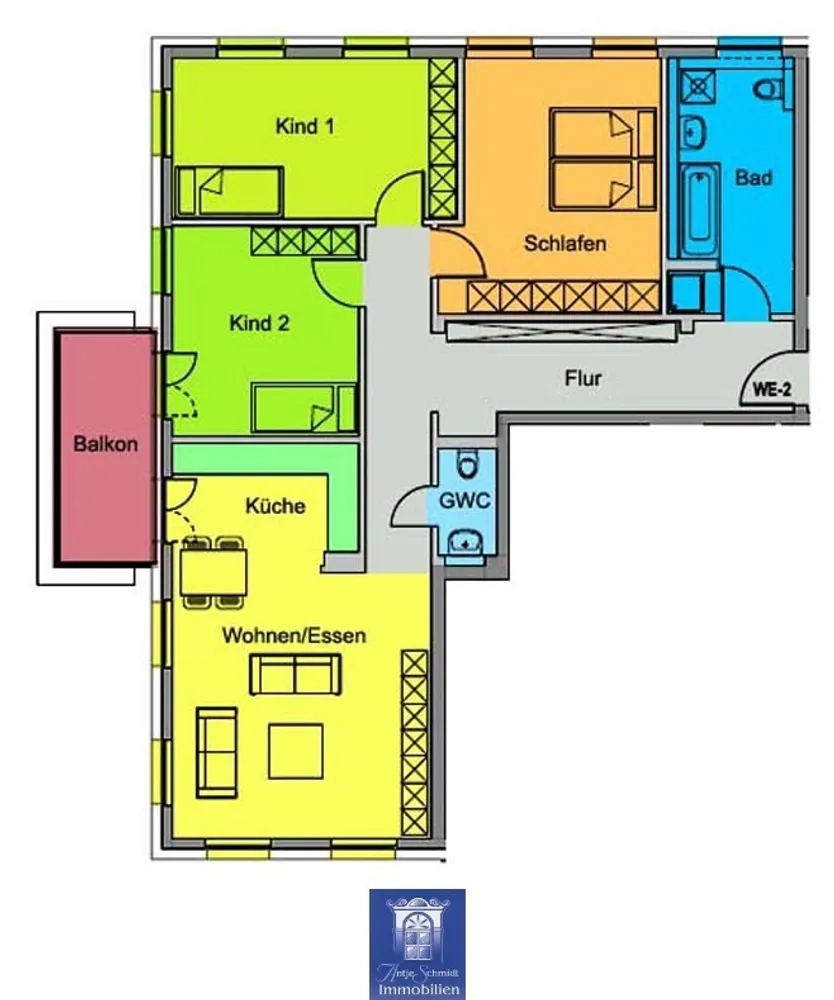 4 Zimmer Wohnung mit 119 m² in Coswig – Bild 5